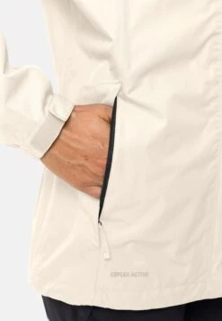 VAUDE Women Escape Light - Waterproof Jacket - Ecru -Vaude 03e281ec9da84146b6af541664099789