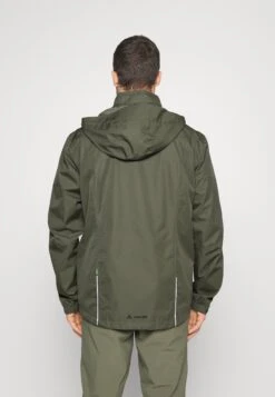 VAUDE Me Escape Bike Light Jacket - Waterproof Jacket - Khaki -Vaude 0b8f6f7543c04557acd54bf78253fc6b