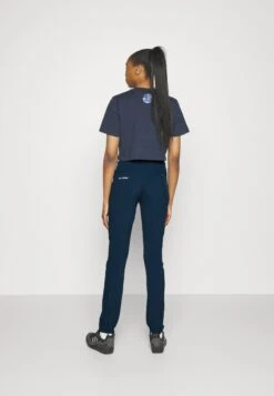 VAUDE Womens Scopi Pants - Outdoor Trousers - Dark Sea -Vaude 14a1382c512245bca577858db40c5d23