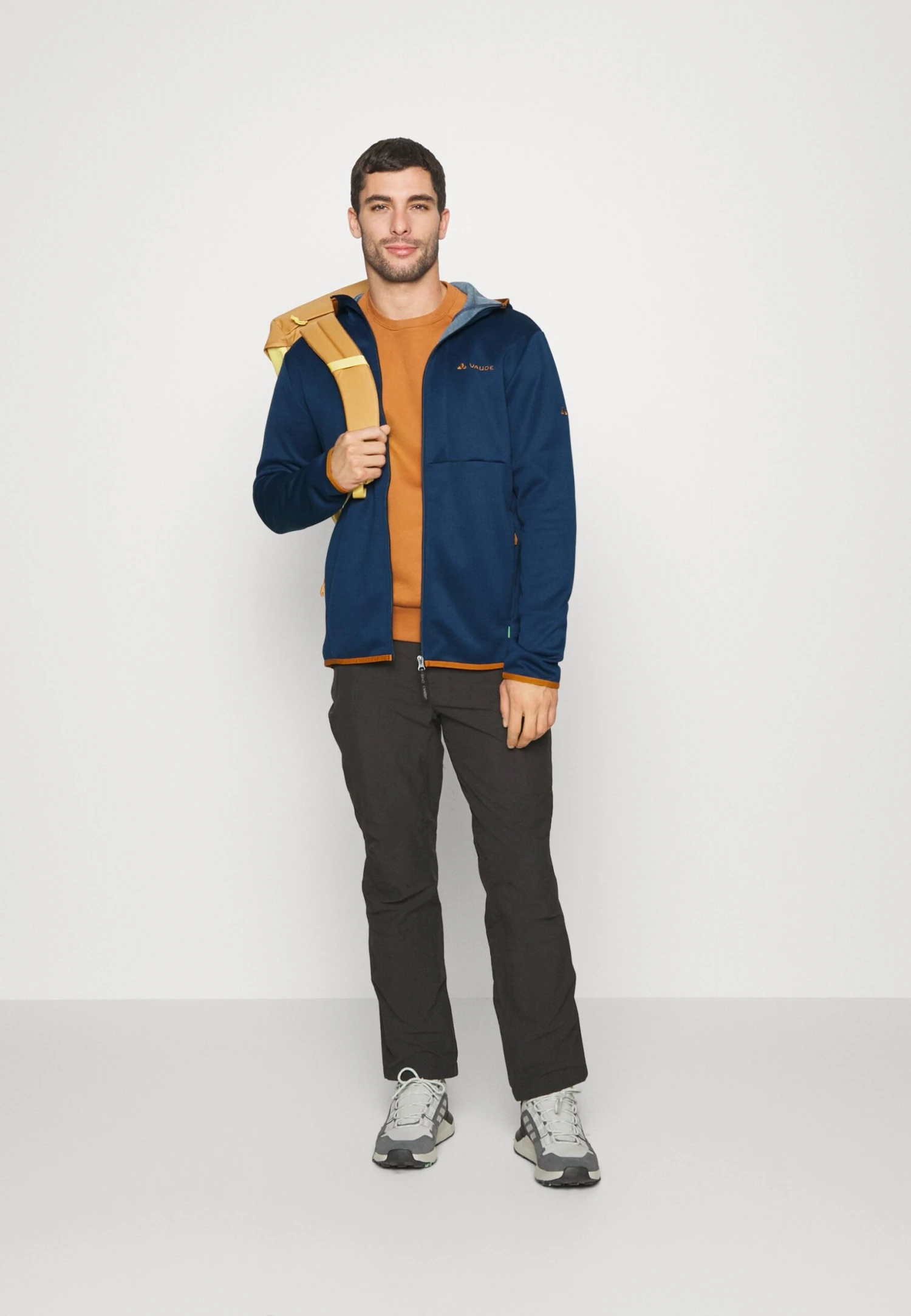 VAUDE Neyland Hoody - Outdoor Jacket - Dark Sea/Dark Sea 4 VAUDE Neyland Hoody - Outdoor Jacket - Dark Sea/Dark Sea - Image 2