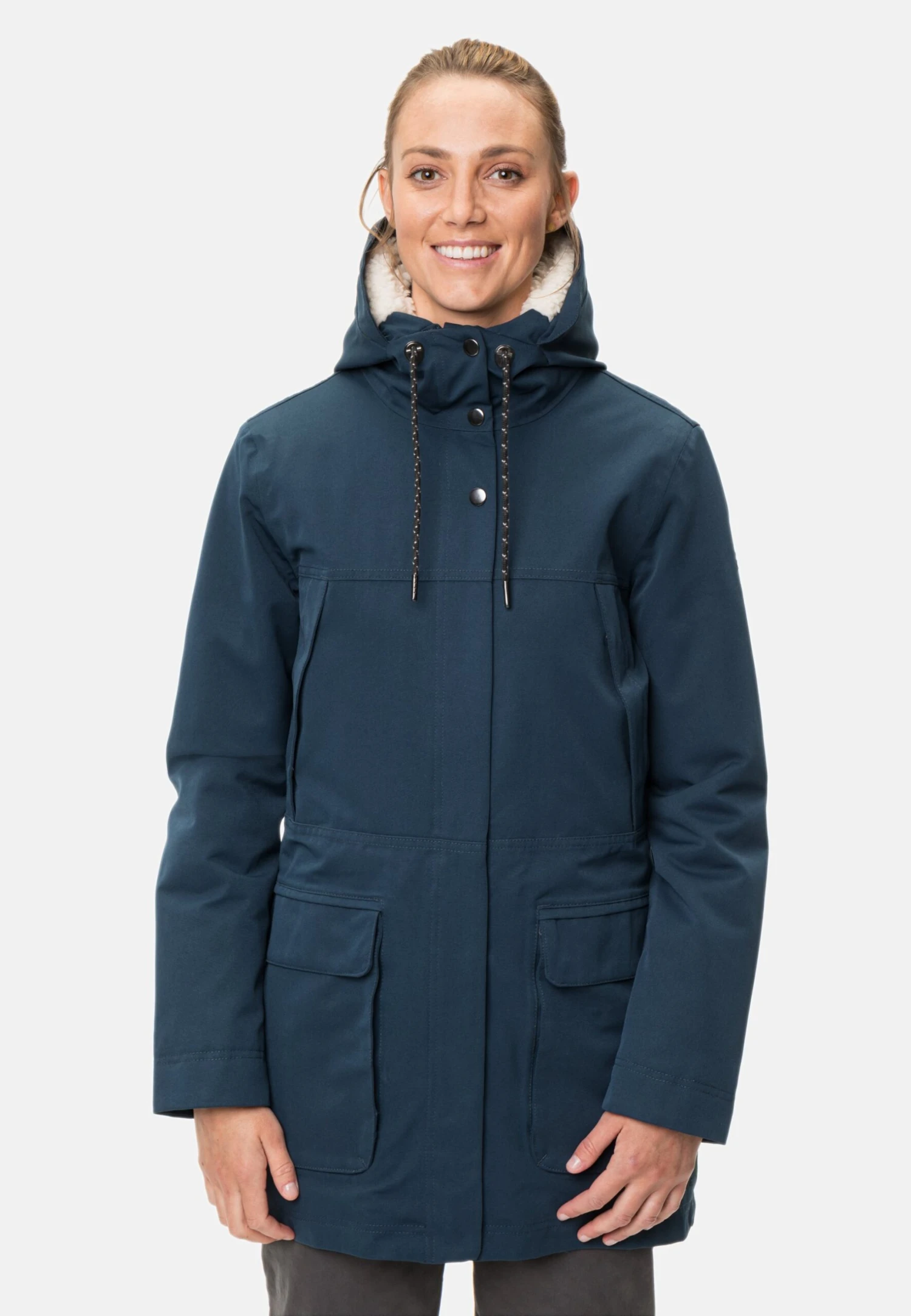 VAUDE Women Manukau Parka - Parka - Dark Sea 3 VAUDE Women Manukau Parka - Parka - Dark Sea