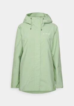 VAUDE Womens Mineo Jacket - Soft Shell Jacket - Aloe Vera -Vaude 36e945f3481446bea05bb37167123d50