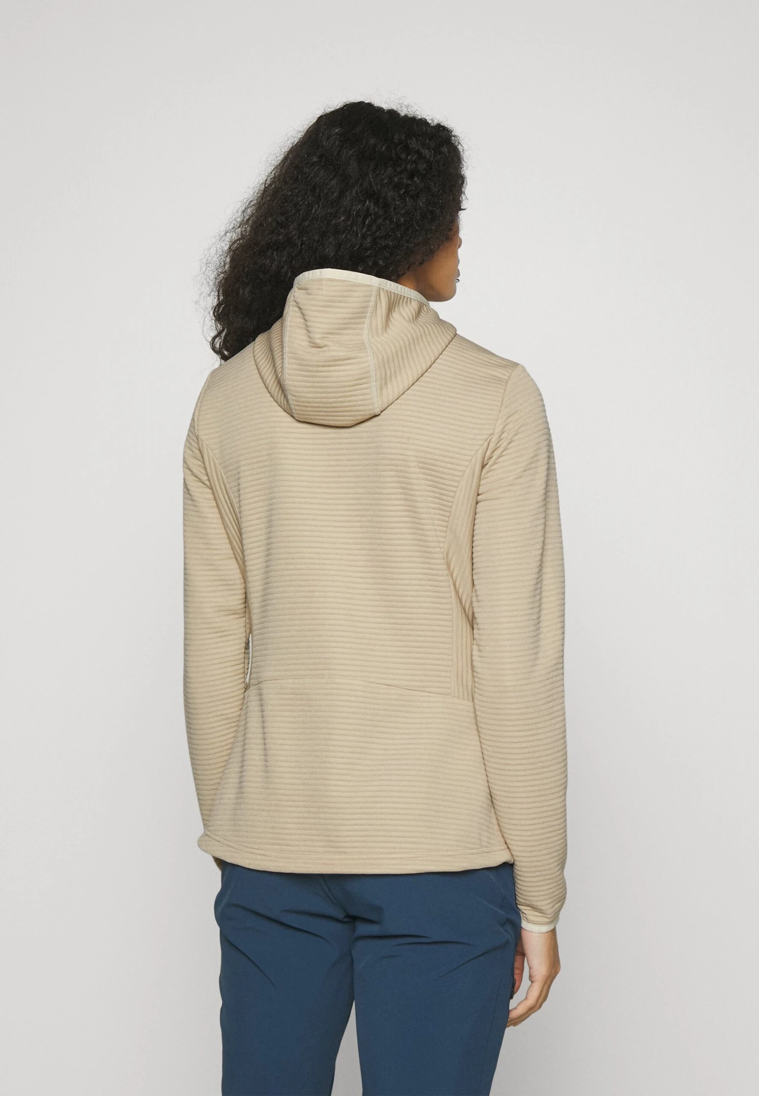 VAUDE Womens Skomer Hiking Jacket - Training Jacket - Beige 5 VAUDE Womens Skomer Hiking Jacket - Training Jacket - Beige - Image 3