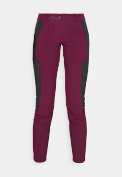 VAUDE Womens Elope Pants - Outdoor Trousers - Cassis -Vaude 45d574b571fa435380cd5326549d3271