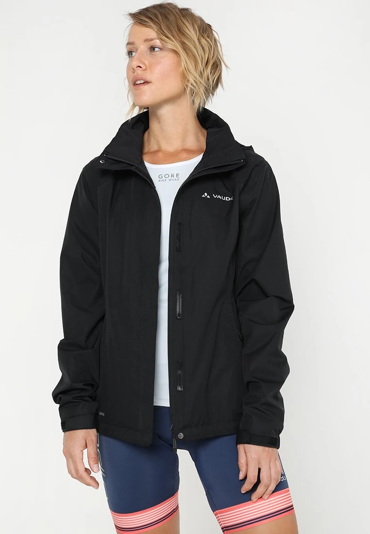 VAUDE Womens Escape Bike Light Jacket - Soft Shell Jacket - Black 3 VAUDE Womens Escape Bike Light Jacket - Soft Shell Jacket - Black