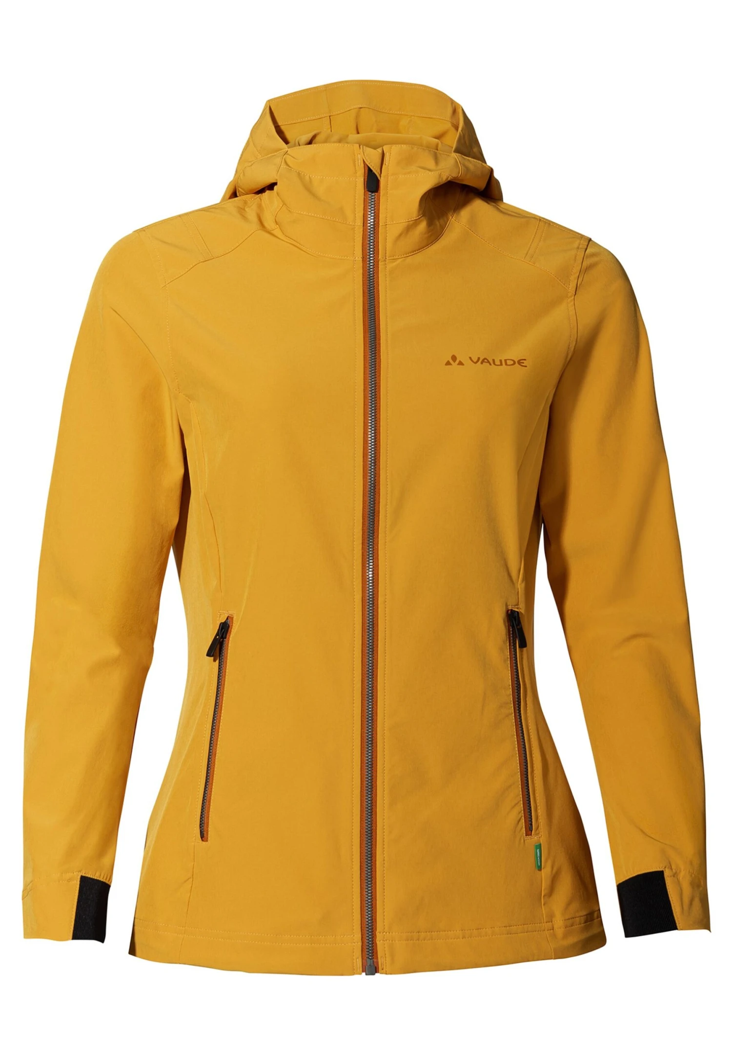 VAUDE Womens Neyland Jacket - Waterproof Jacket - Burnt Yellow 8 VAUDE Womens Neyland Jacket - Waterproof Jacket - Burnt Yellow - Image 6