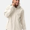 VAUDE Women Escape Light - Waterproof Jacket - Ecru -Vaude 729bbd5b03de45e880b922f2dd101342