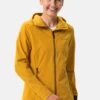 VAUDE Womens Neyland Jacket - Waterproof Jacket - Burnt Yellow 1 VAUDE Womens Neyland Jacket - Waterproof Jacket - Burnt Yellow -Vaude 91ecfc0e02324ecdbae6737be0880992
