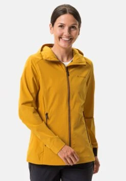 VAUDE Womens Neyland Jacket - Waterproof Jacket - Burnt Yellow