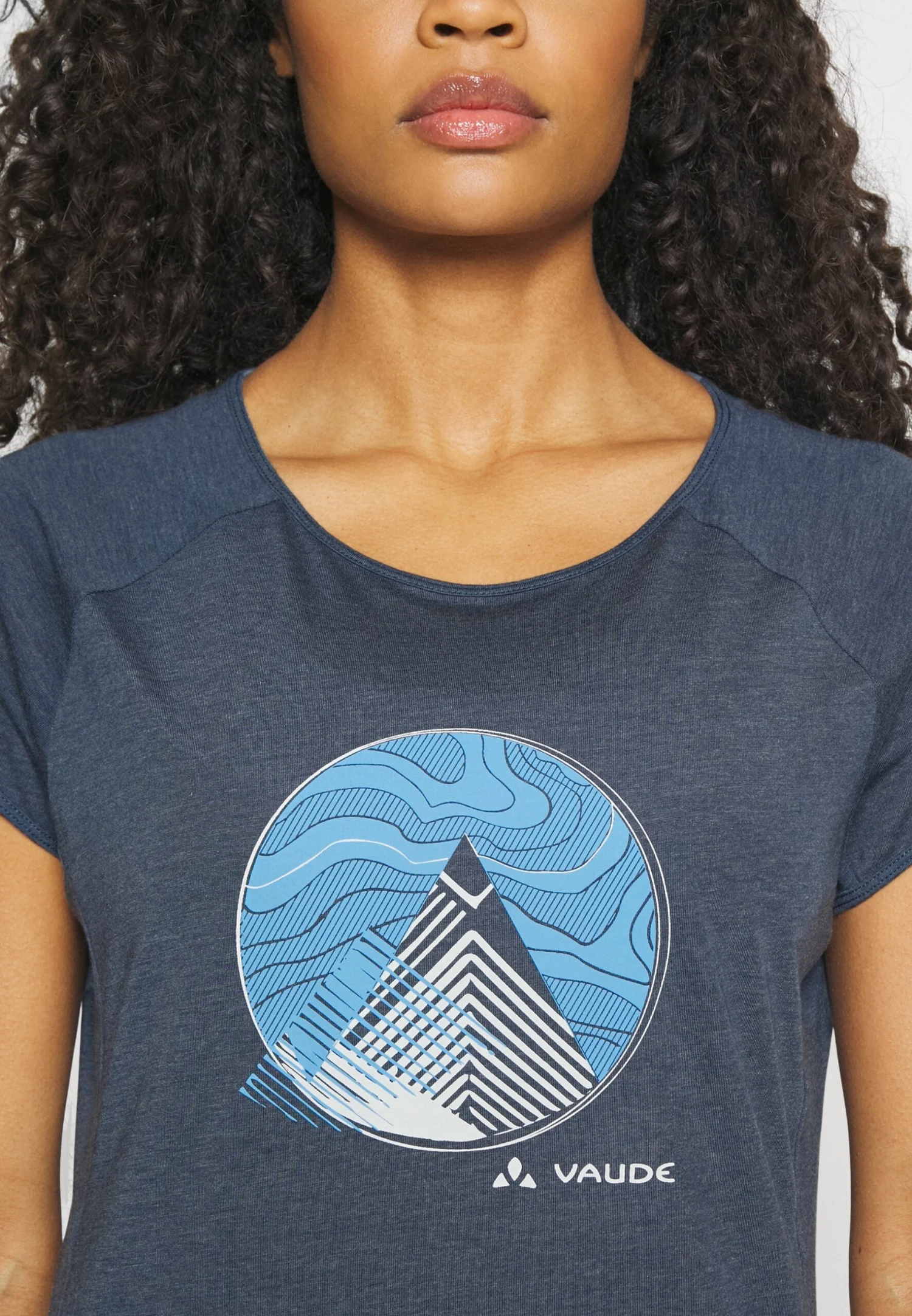 VAUDE Tekoa - Sports T-Shirt - Dark Sea 7 VAUDE Tekoa - Sports T-Shirt - Dark Sea - Image 5