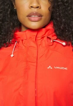 VAUDE Womens Escape Bike Light Jacket - Soft Shell Jacket - Flame -Vaude a767cf45fa4e47b0884290575f95dce6