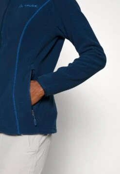 VAUDE Womens Rosemoor Jacket- Fleece Jacket - Dark Sea -Vaude a94ef5be93df49c882825e984a2865bb