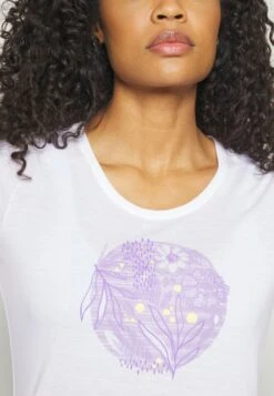 VAUDE Wo Skomer Print Ii - Print T-Shirt - White -Vaude b7e726e2a9dd448ca979bc14e83f0720