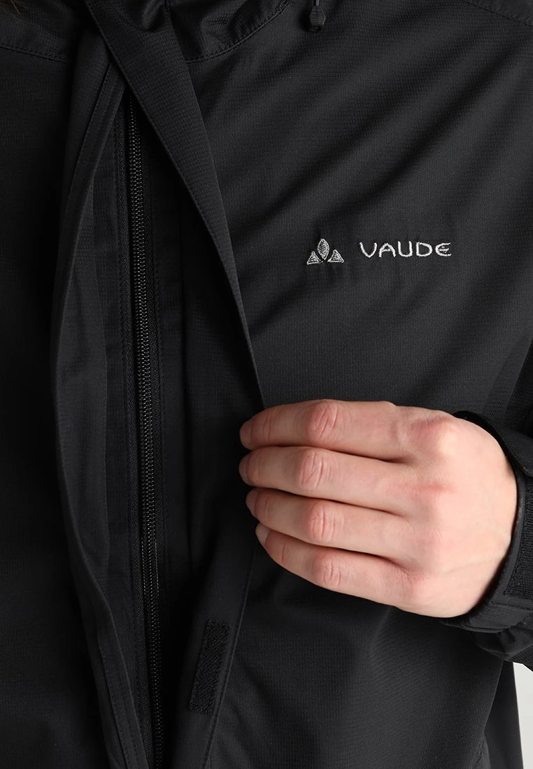 VAUDE Mens Escape Light Jacket - Outdoor Jacket - Black 7 VAUDE Mens Escape Light Jacket - Outdoor Jacket - Black - Image 5