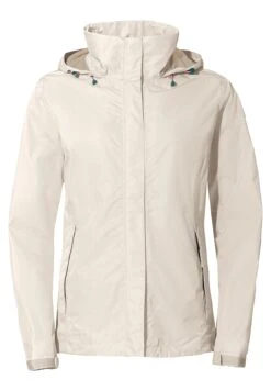 VAUDE Women Escape Light - Waterproof Jacket - Ecru -Vaude bdca6c19536749fd827edbabc2cf1c2f