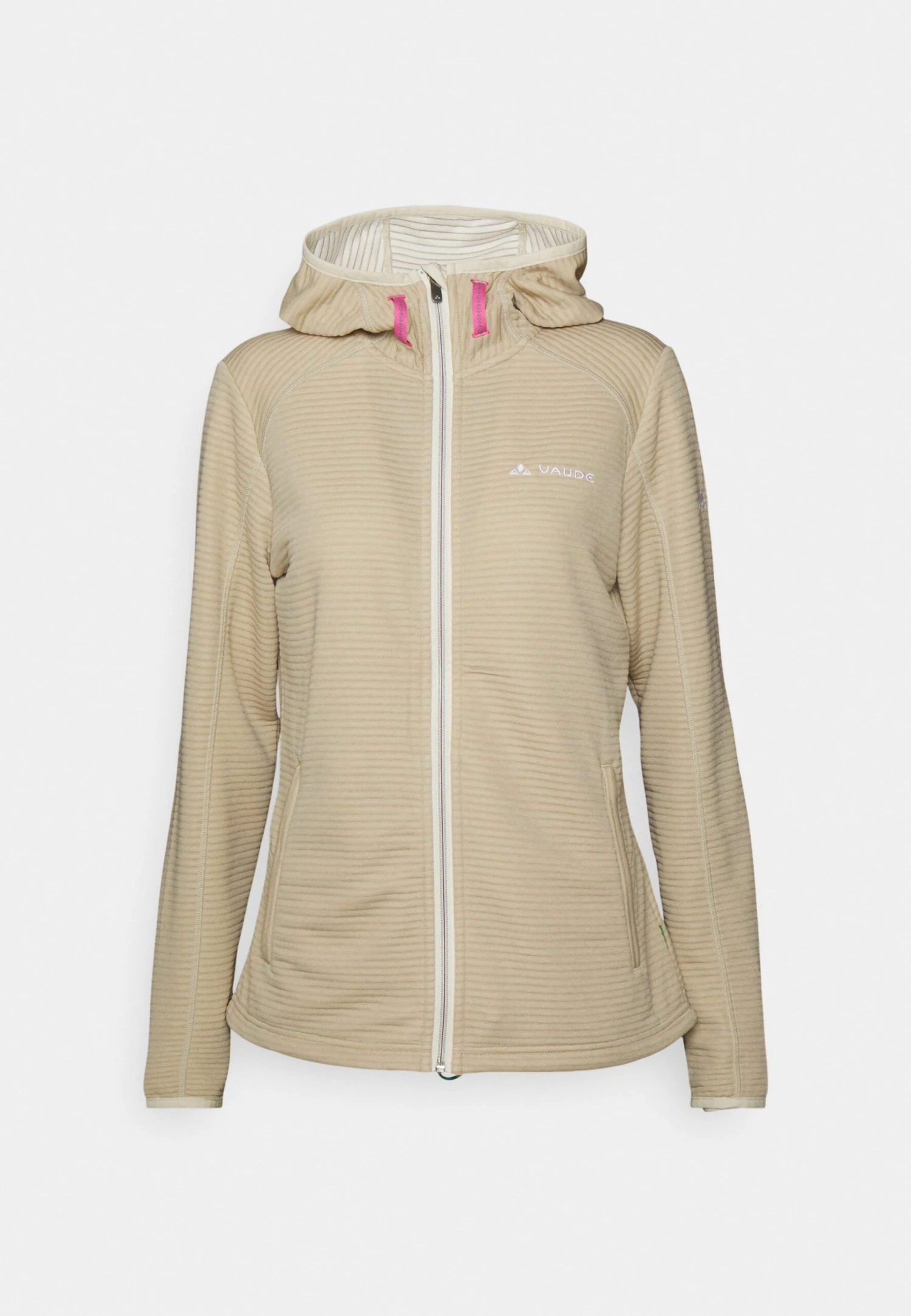 VAUDE Womens Skomer Hiking Jacket - Training Jacket - Beige 6 VAUDE Womens Skomer Hiking Jacket - Training Jacket - Beige - Image 4