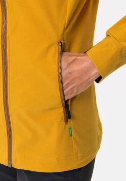VAUDE Womens Neyland Jacket - Waterproof Jacket - Burnt Yellow 13 VAUDE Womens Neyland Jacket - Waterproof Jacket - Burnt Yellow -Vaude d02df152b3244fe0bf79ae32f32ad3df