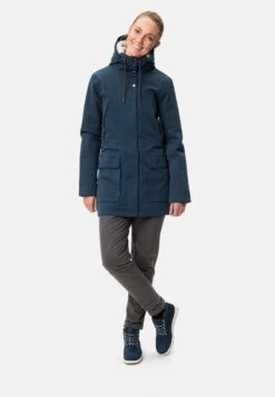 VAUDE Women Manukau Parka - Parka - Dark Sea 10 VAUDE Women Manukau Parka - Parka - Dark Sea -Vaude e46d29c5c01242b38e540bfee0015da0