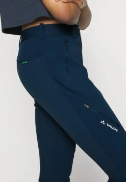 VAUDE Womens Scopi Pants - Outdoor Trousers - Dark Sea -Vaude ebb1e2b5ff8945049b43536e2e1e89da