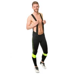 VAUDE Kuro Warm Bib Tights - Cycling Bottoms -Vaude vaude kuro warm bib tights cycling bottoms detail 7