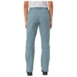VAUDE Women's Farley Stretch Capri T-Zip Pants III - Zip-off Trousers -Vaude vaude womens farley stretch capri t zip pants iii zip off trousers detail 4