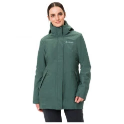 VAUDE Women's Idris 3in1 Parka III - 3-in-1 Jacket -Vaude vaude womens idris 3in1 parka iii 3 in 1 jacket detail 3