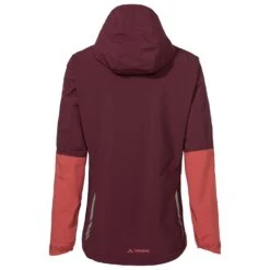 Vaude -Vaude vaude womens moab rain jacket ii cycling jacket detail 2