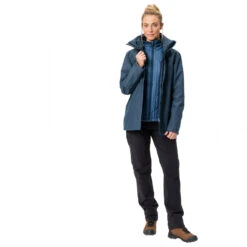 VAUDE Women's Skomer 3In1 Jacket II - 3-in-1 Jacket -Vaude vaude womens skomer 3in1 jacket ii 3 in 1 jacket detail 10